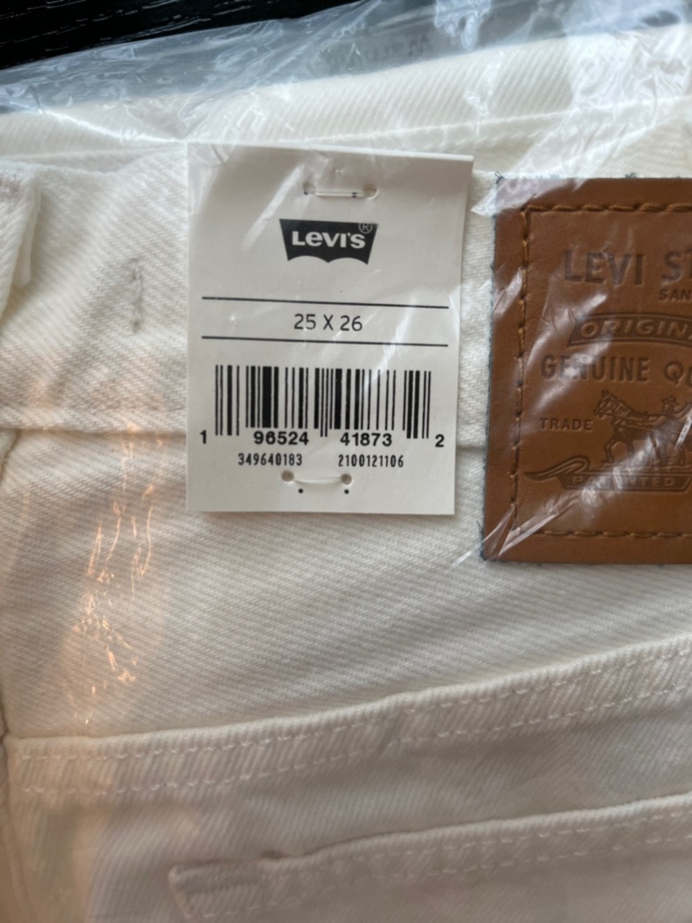 Levi's Wedgie Straight Ankle Women’s Jeans - size 25 NWT - Picture 7 of 7